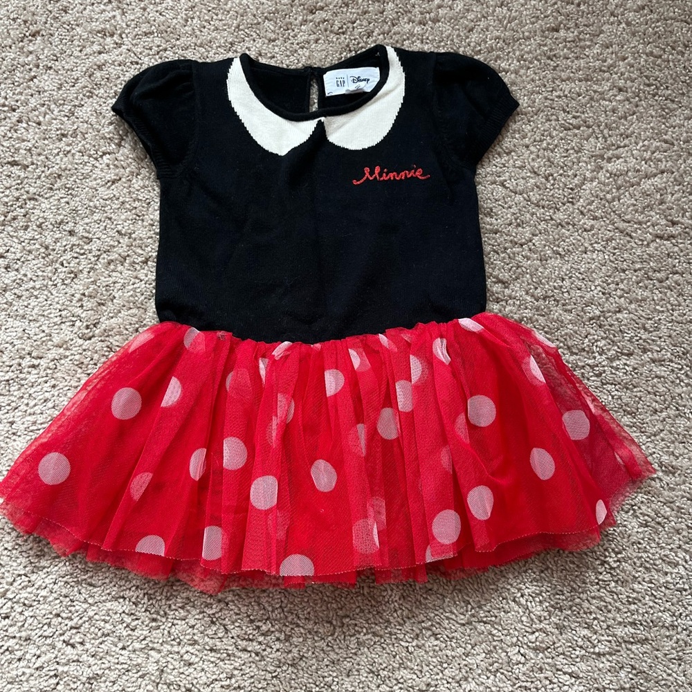 Baby Gap Disney Minnie Mouse Tutu Dress size 12-18 months